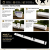 Assembly of Revolutionary Chicken rain gutter feeder