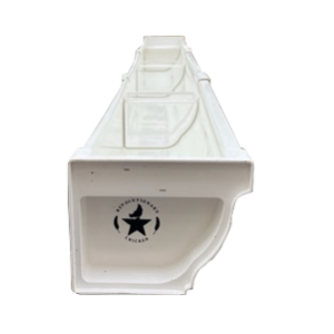 Rain Gutter Feeder for Fermented Feed & Sprouts