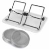 sprouting lids, tray, stands