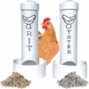 Revolutionary Chicken Oyster and Grit Feeder